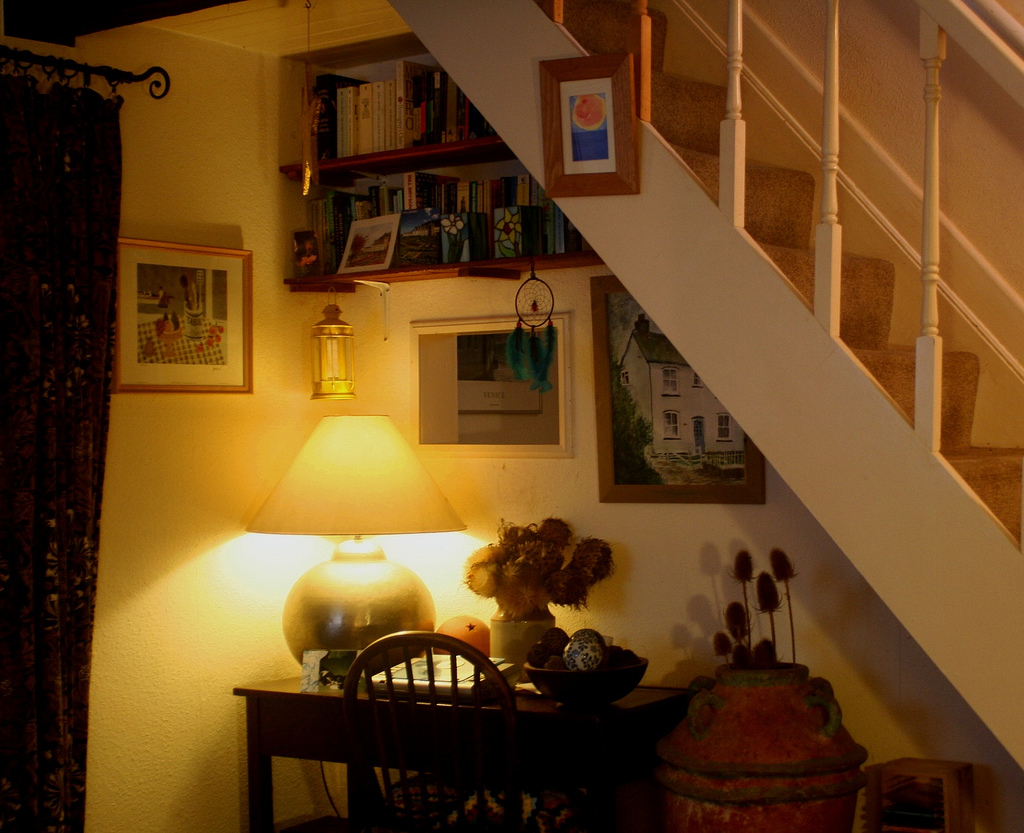 Ideas for Space Under Stairs - by Sue