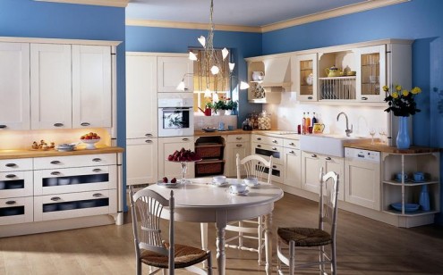 french provincial kitchen