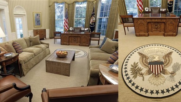 美国总统办公室内饰