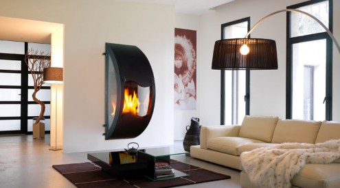 modern fireplaces