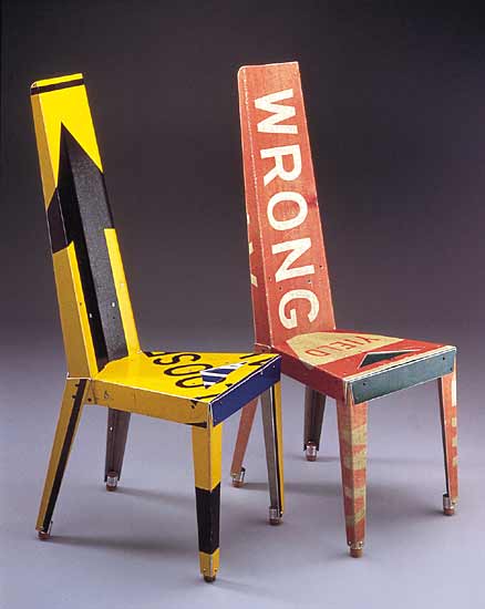 recycled-street-signs-chair