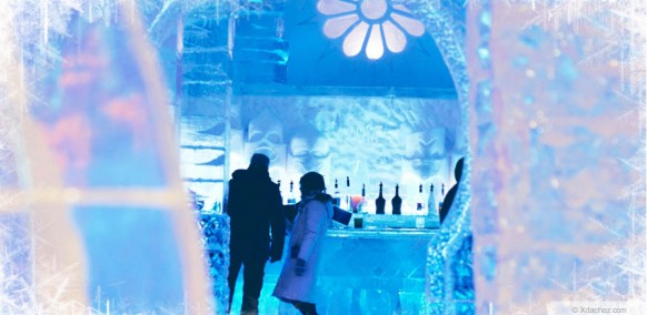 ice hotel lounge