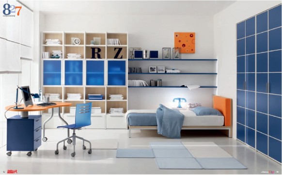 Room with minimal furniture