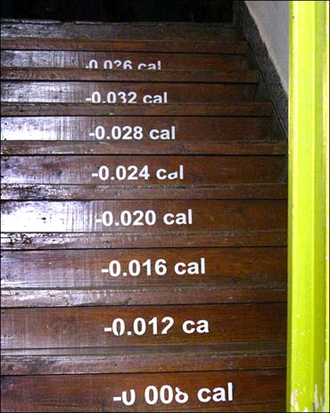 calorie stairs