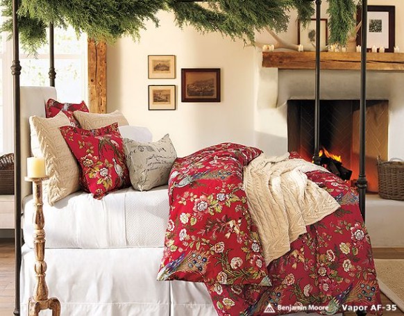 bedroom for christmas