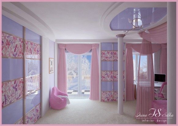 Room for girl View 3 by irina silka