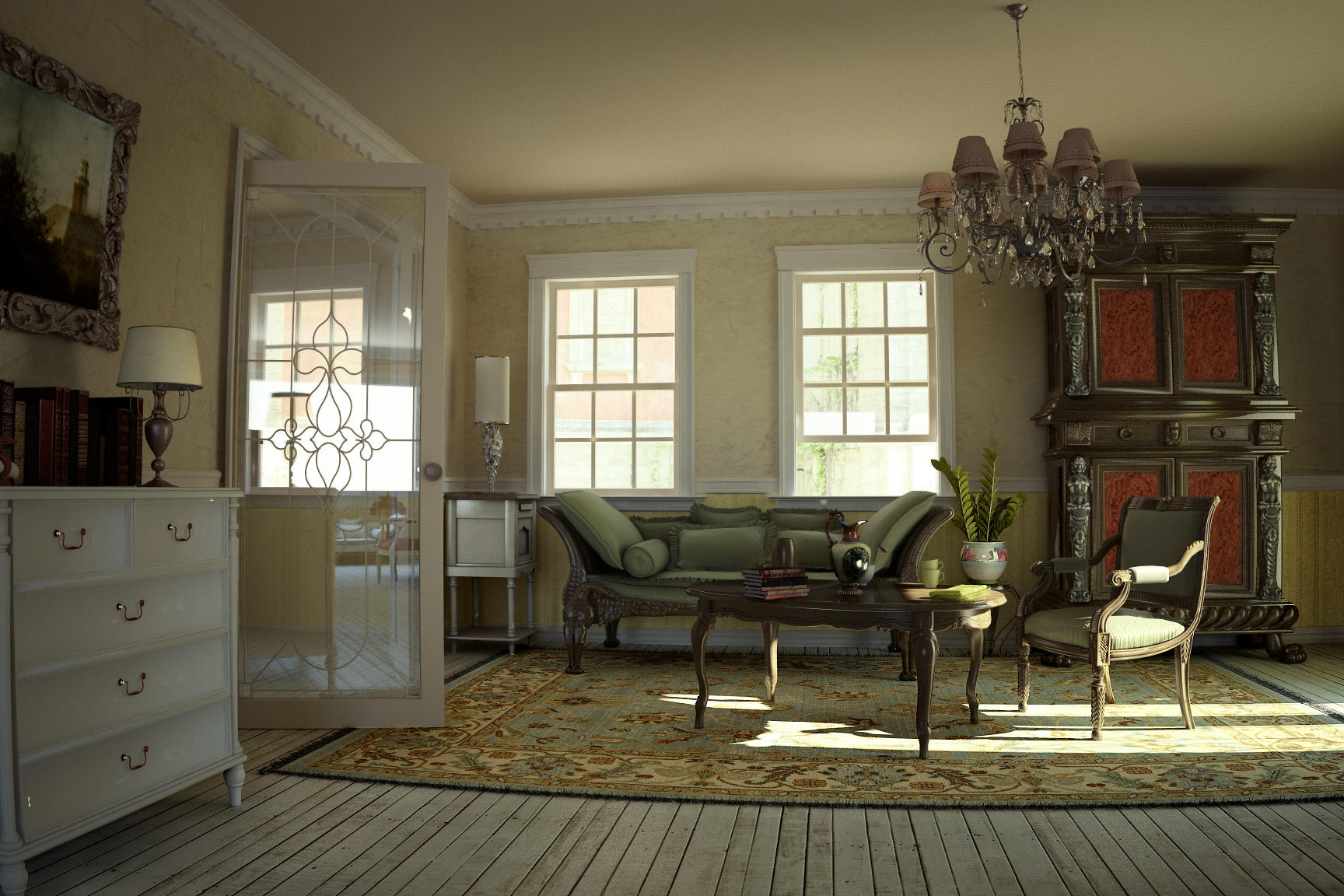 living room design for old house