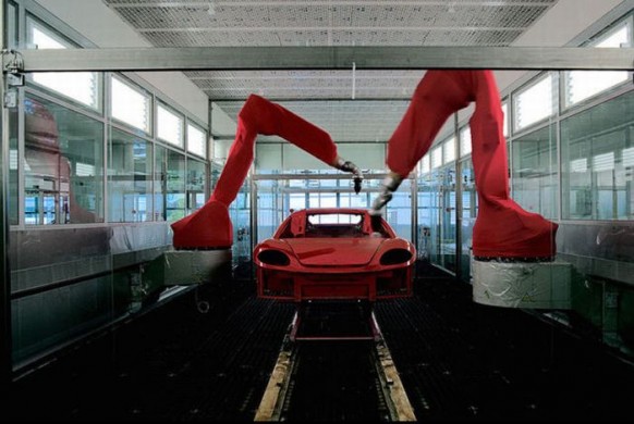 Red-paint-Ferrari