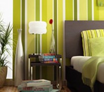 Bright Modern Interiors Connected By Green Accents