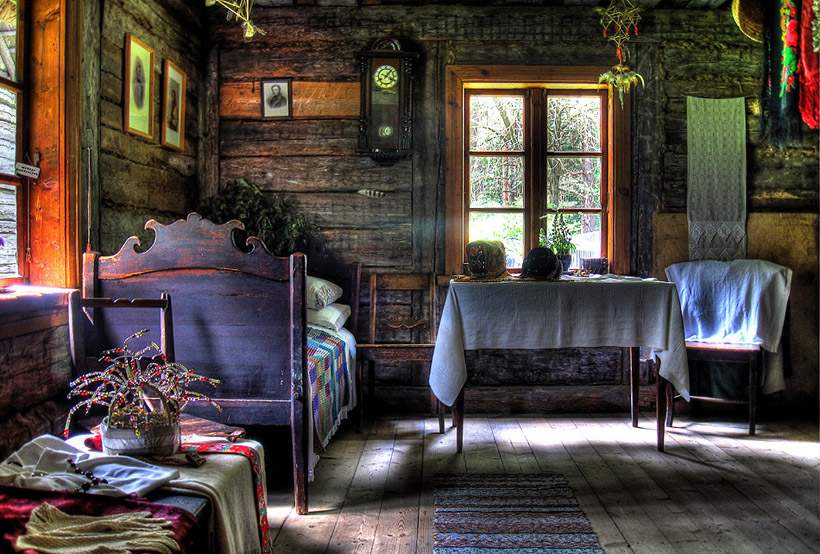 cottage interiors antique decor interior inside english cottages cabin cozy country harry wood bed architecture rustic fairytale ancient living bedroom