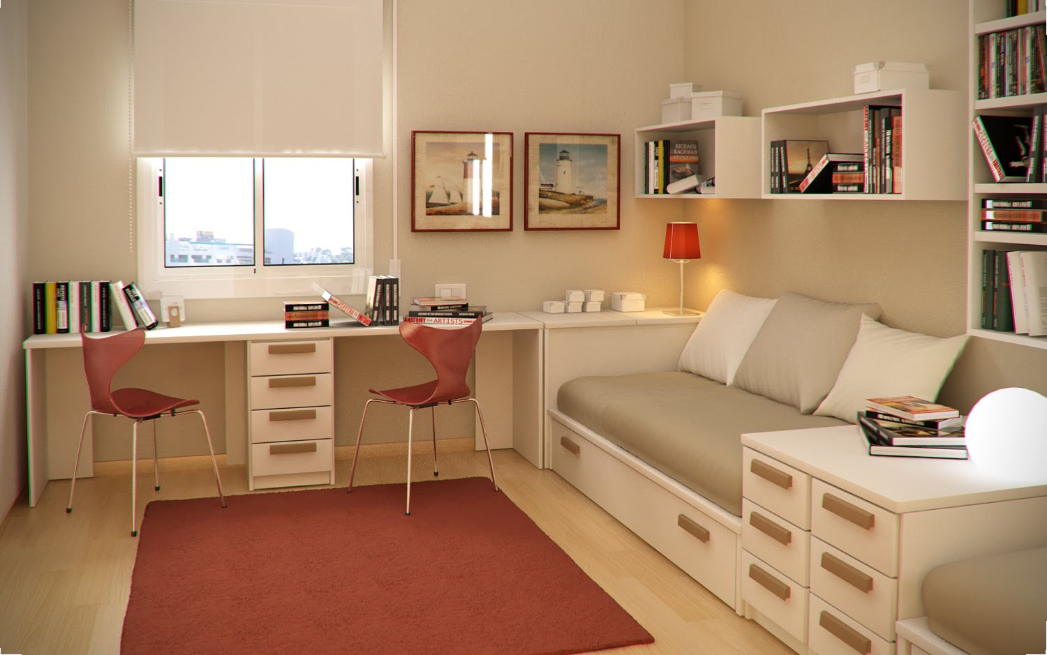 Small Floorspace Kids Rooms