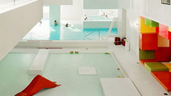 Indoor Pool Inspiration: An Aquatic Center in France
