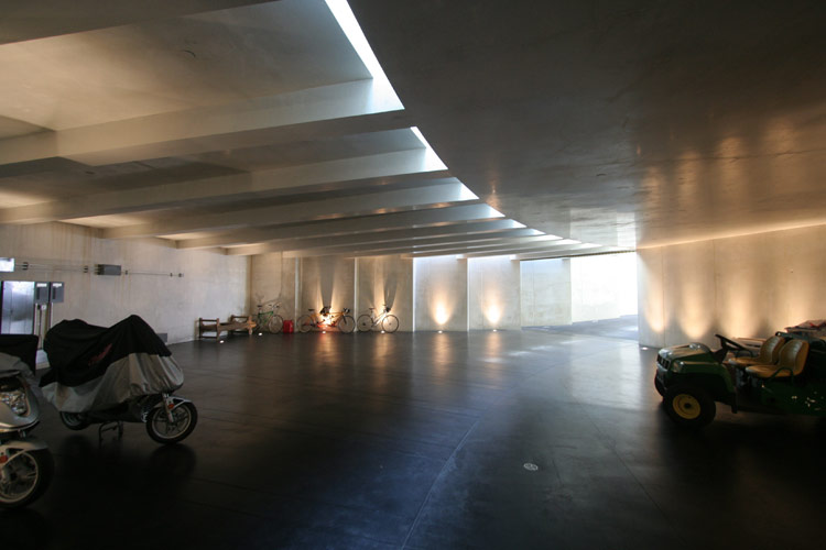 huge underground parking | Interior Design Ideas.