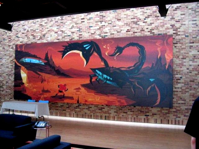 animation on pixar walls | Interior Design Ideas