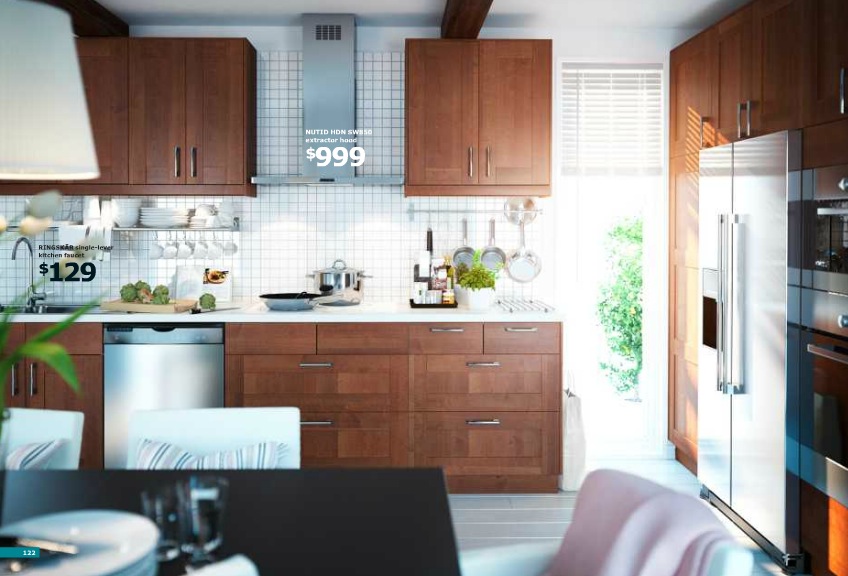 ikea brown kitchen | interior design ideas.