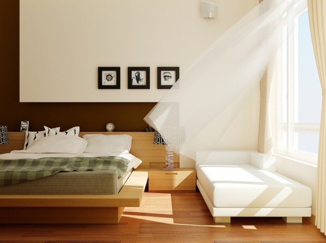nguyen bedroom with window