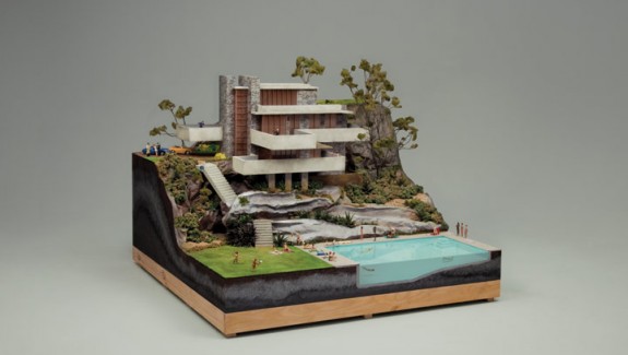Creative Recreations of Frank Lloyd Wright's Falling Water