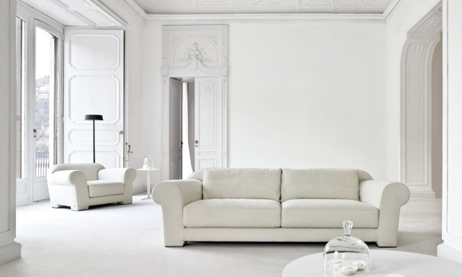 Busnesli White Living Room