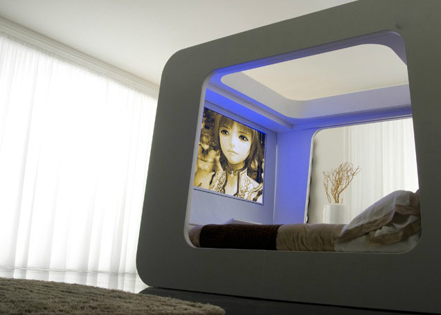 bed-with-built-in-television