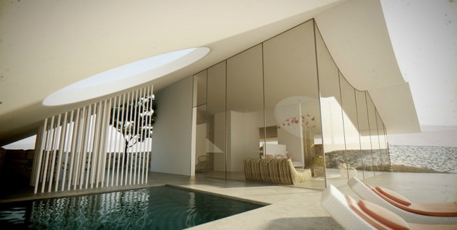 desert residence pool