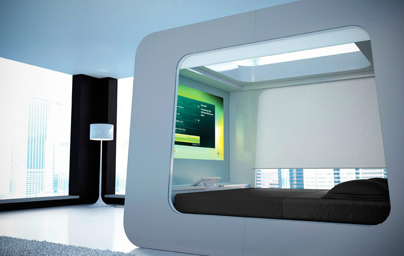 what are the best bedroom wall decor ideas for high-tech style