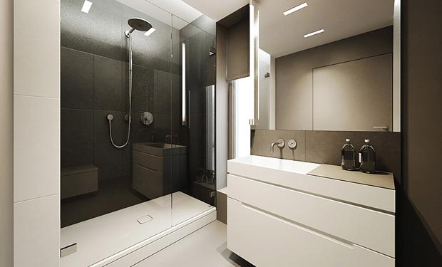 modern minimalistic bathroom