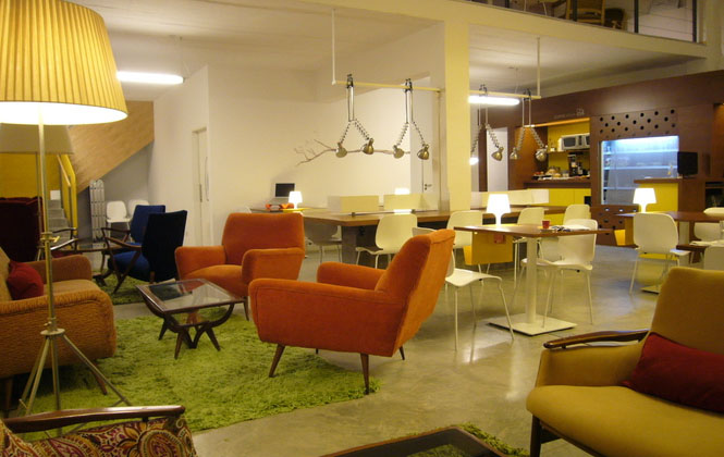 A Seventies Feel Working Space