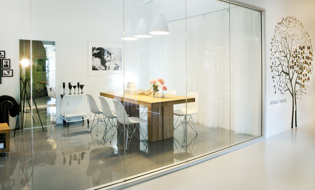 office glass decor offices airbnb interior meeting three walls modern decorating corporate silicon valley dining designs amazing exclusive interiors tech