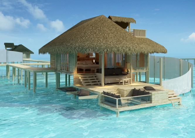maldives resort villa