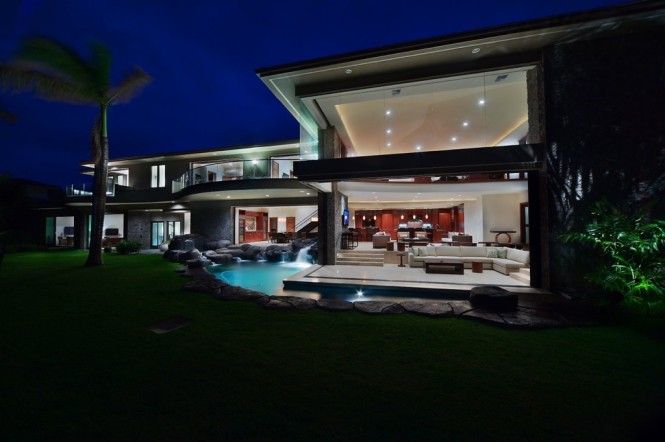 Luxury Hawaiian house pool