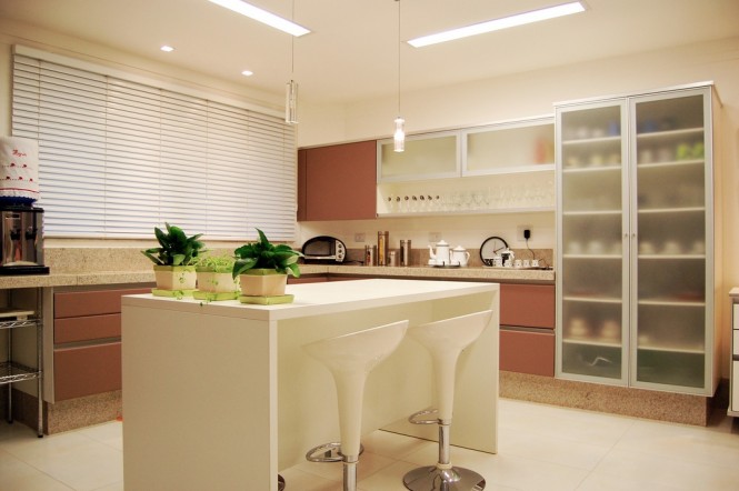 16 brown white modern kitchen island