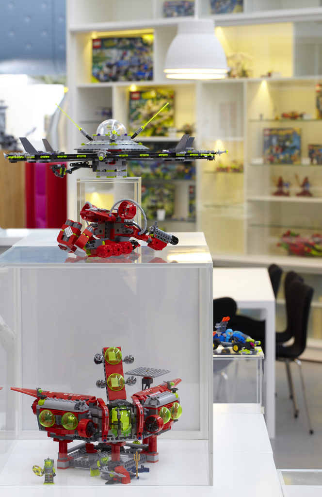 LEGO office toy display