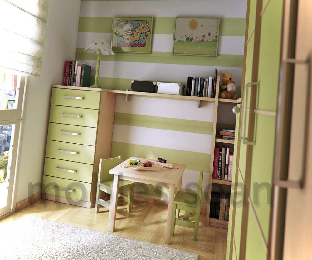 Space Saving Designs For Small Kids Rooms