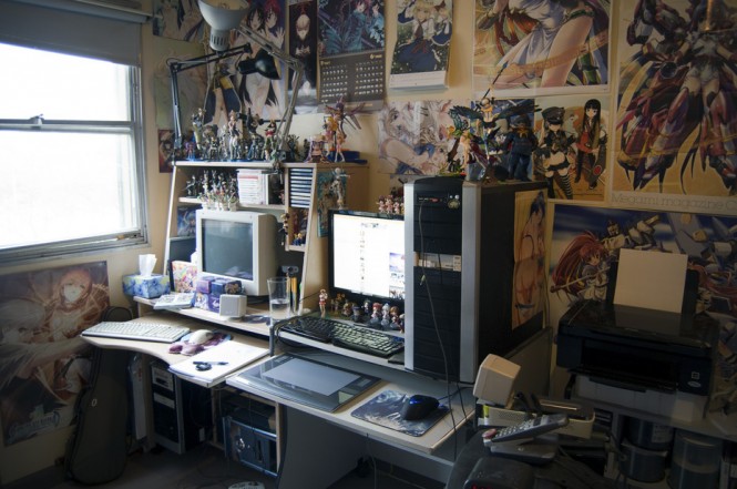 Manga comic workspace