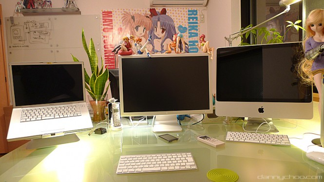 Manga themed workspace