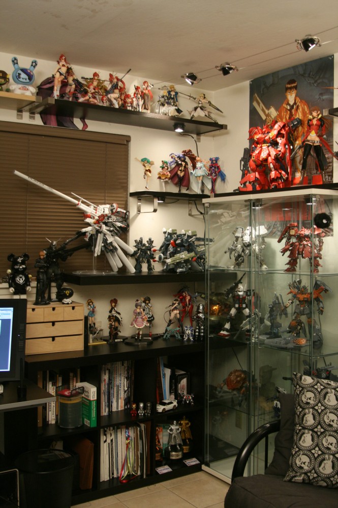figurine collector cabinet