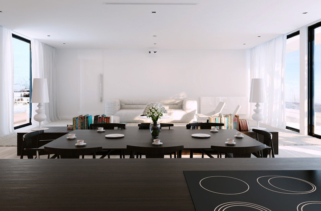 White Dining Suite