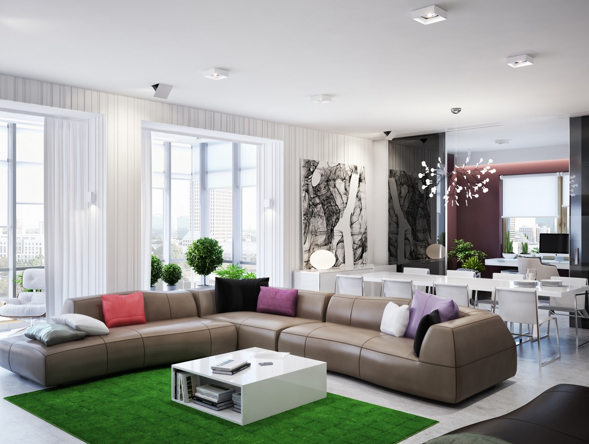 Interior Design For L Shaped Living Room