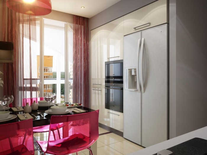 | red white kitchen dining decorInterior Design Ideas.