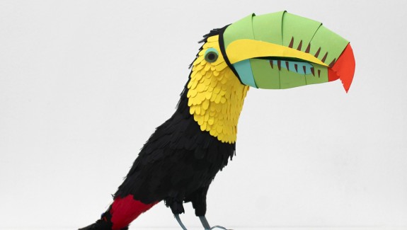 100 Beautiful Bird Sculptures Made Out Of Paper