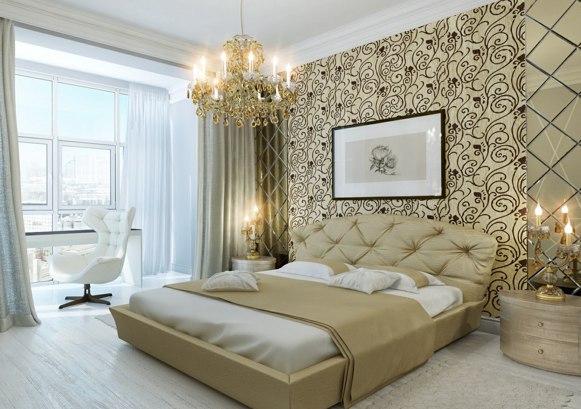 bedroom accent wall | Interior Design Ideas.