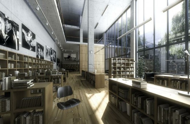 large library design