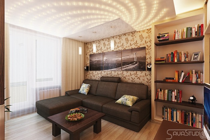 Neutral living room decor scheme