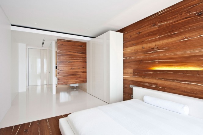 White wood bedroom