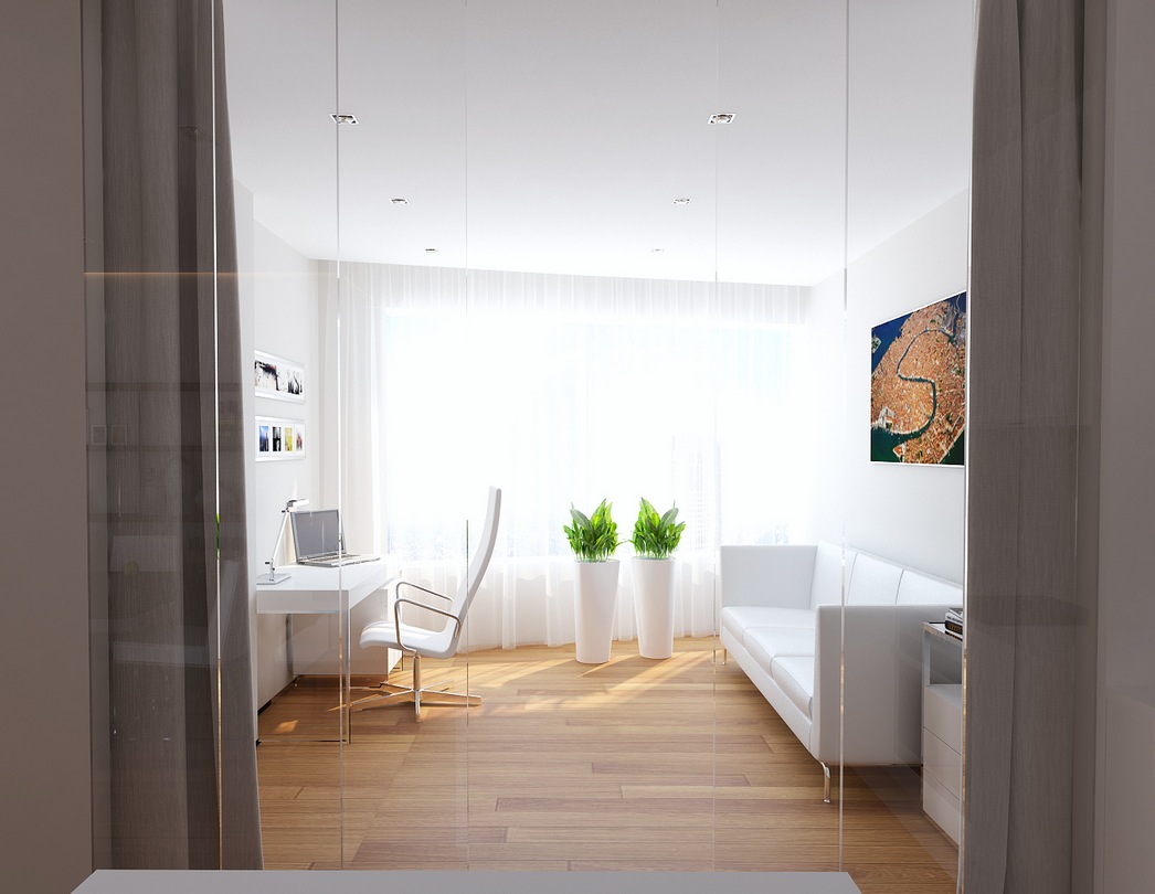 White home office | Interior Design Ideas