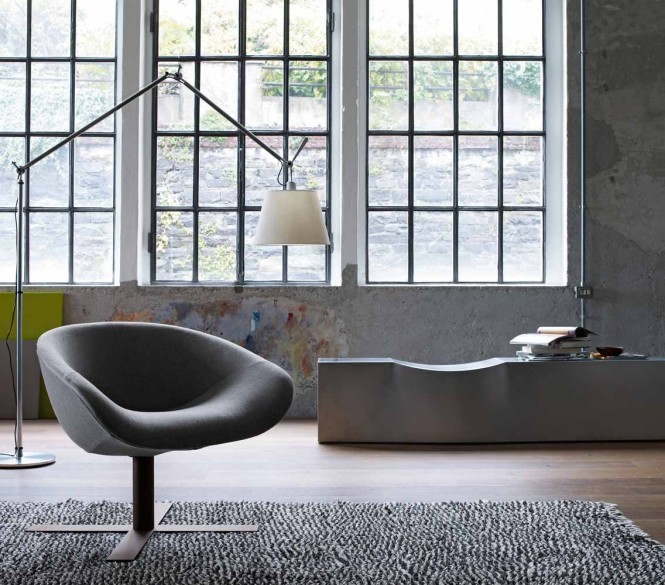 Modern gray chair
