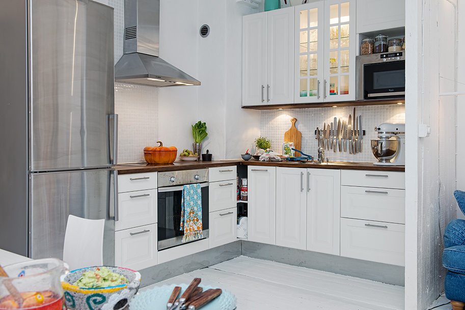 swedish small kitchen design