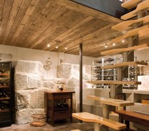 This basement space shows it doesn't take a lot of square feet to create a wine cellar of stellar proportions.