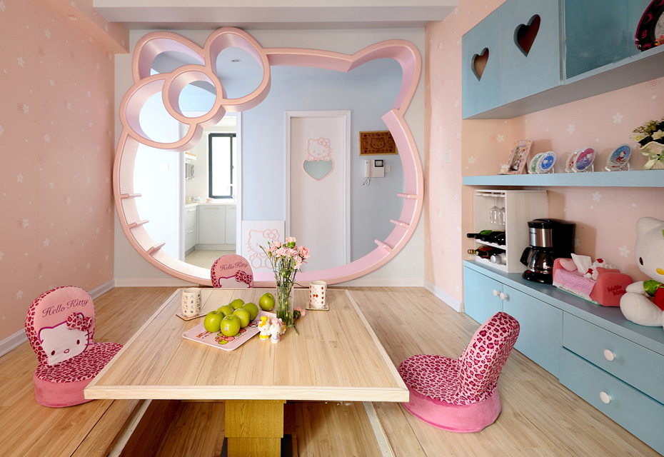Bedrooms For Girls Hello Kitty