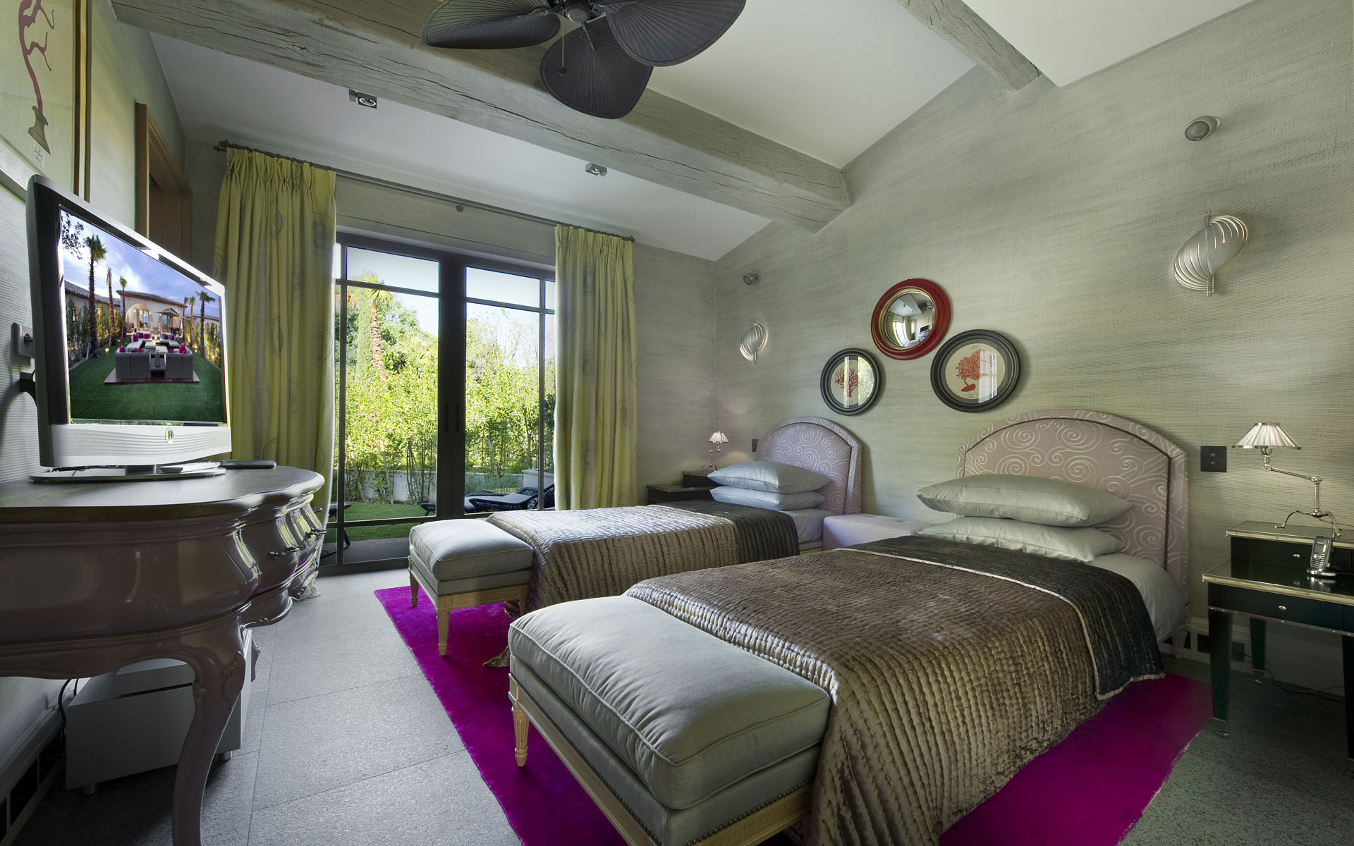 seafoam green bedroom | Interior Design Ideas.